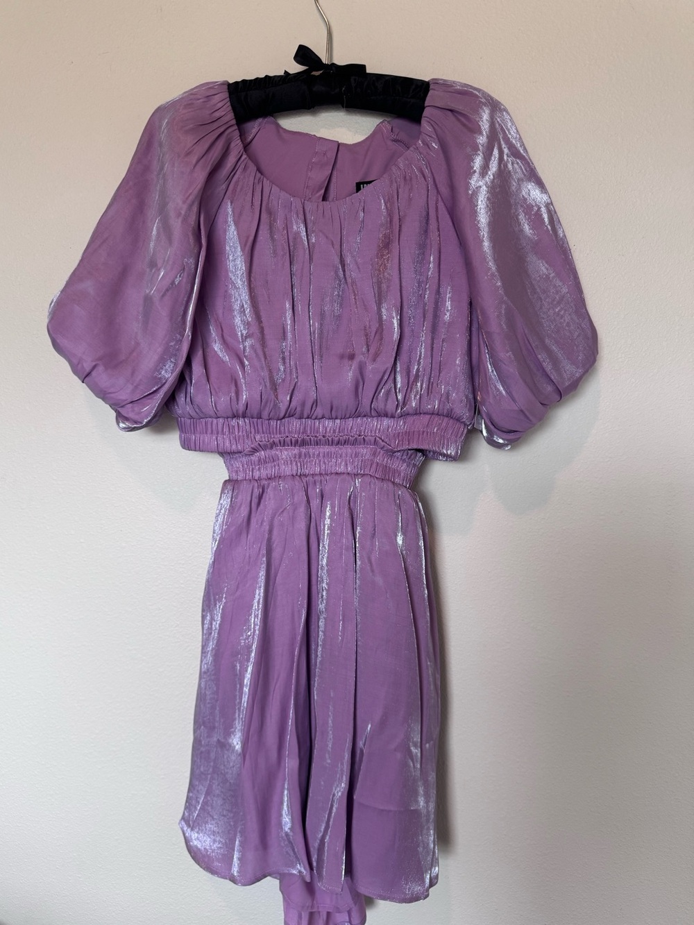 Ina- lavender shimmer dress, size medium